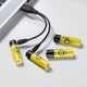 Акумулятор батареї Baseus Rechargeable Li-ion Battery AA 1920 mAh 1.5v пальчикові 2шт. - зображення 3