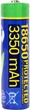 Akumulatorki Gembird Li-ion 18650 3350 mAh (EG-BA-18650/3350) - obraz 1