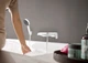 Cмеситель для ванны однорычажный с коротким изливом HANSGROHE Vivenis белый латунь 75420700 - изображение 5