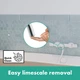 Cмеситель для ванны с термостатом HANSGROHE Ecostat Comfort белый латунь 13114700 - изображение 3