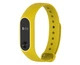 Силіконовий ремінець Primo для фітнес-браслета Xiaomi Mi Band 2 - Yellow-White - зображення 2