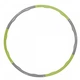 Обруч массажный Hula Hoop SportVida 100 см 1.2 кг SV-HK0339 Grey/Green - изображение 2