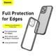Чехол BASEUS Camera Lens Protector Frame Case для Iphone 12 Pro Max (FRAPIPH67N-02) black - зображення 5