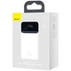 Портативне зарядне BASEUS Magnetic Wireless Charging Fast Power Bank 10000mAh |1USB/1Type-C, 3A, 20W| (PPCX010202) white - зображення 6