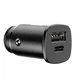 Автомобільний зарядний пристрій Baseus CCALL-AS01 PPS Car Charger 30Вт PD3.0 QC4 USB/USB Type-C Black - зображення 3