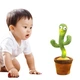 Танцующий кактус поющий 120 песен с подсветкой работает от батареек Dancing Cactus зеленый (7450_348) - изображение 3