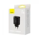 МЗП Baseus Compact Charger 3U 17W EU Black - зображення 4