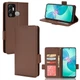 Чохол-книжка Idewei Side Lock для Infinix Hot 12 Play NFC (X6816D) Brown - изображение 8