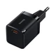 Мережевий зарядний пристрій Baseus GaN3 FC 30W USB-C Black (CCGN010101) - зображення 2