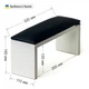 Маникюрная подставка для рук (Подлокотник) ECO STAND на ножках, черный - изображение 4