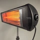 Інфрачервоний обігрівач KUMTEL Ecoray EX-25, 2500W Black Турція + телескопічна ніжка - зображення 6