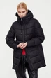 Удлиненный женский пуховик Finn Flare W20-11014-200 черный XS - изображение 1