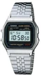 Чоловічий наручний годинник з точним кварцовим механізмом Casio A159W-N1DF Срібло (Білий екран) - зображення 5