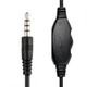 Наушники стерео накладные Gembird MHS-03-BKRD, с микрофоном, 3.5 Jack 1x4-pin, черный с красным - изображение 3