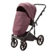Коляска Adamex Lumi PS-54 2 в 1 Бордовый - изображение 4