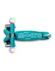 Самокат MICRO серии "Mini Deluxe Magic" – Аква (до 50 kg, 3-х колесный, свет) - изображение 3