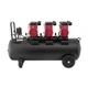 Компресор 100 л, малошумний, безмасляний INTERTOOL PT-0028 - зображення 3