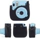 Чохол для фотоапарата Fujifilm Instax Mini 11 Charcoal Gray / Чорний - зображення 5