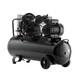 Компрессор 100 л, 3 кВт, 220 В, 8 атм, 500 л/мин, 2 цилиндра INTERTOOL PT-0014 - изображение 4