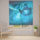 Римские шторы с цепочным карнизом DECOLIV Фотопечать 14-72 Тюль 40*170 см - изображение 1