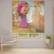 Римские шторы с цепочным карнизом DECOLIV Фотопечать 14-21 Тюль 40*170 см - изображение 1