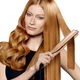 Профессиональный керамический утюжок UKC 45W Hair Style Curling с LED индикацией Золотой - изображение 4