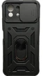 Чехол Camshield c кольцом-подставкой со шторкой на Xiaomi Mi 11 Lite черный - изображение 1