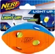 Футбольний м'яч для собак Nerf Dog Rubber Bash з інтерактивним світлодіодом, orange-blue - зображення 1