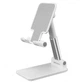 Настольная подставка держатель для телефона планшета Folding desktop phone stand Белый - изображение 1