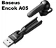 Гарнитура Bluetooth с шумоподавлением с докстанцией Baseus Encok Wireless Earphones A05 Черная (NGA05-01) - изображение 6