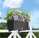 Вазон Lechuza Balconera Cottage 50 Графитово-черный (15609) - изображение 4