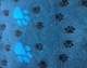 Коврик для собак Vetbed Big Paws turquoise 160х100 см (VB-032-1) - изображение 3