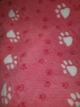 Коврик для собак Vetbed Big Paws pink 80х100 см (VB-016) - изображение 4
