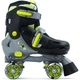 Роликовые коньки SFR Hurricane III black-yellow 35.5-39.5 SFR150-BY - изображение 2