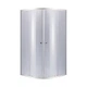 Душевая кабина Lidz Latwa SC90x90.SAT.LOW.GR, стекло тонированное 4 мм без поддона - изображение 1