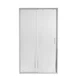 Душові двері в нішу Qtap Taurus CRM2012-13.C6 120-130x200 см, скло Clear 6 мм, покриття CalcLess - зображення 1