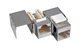 Модуль KeyStone RJ45 FTP, кат. 6, 110, Slim, W - 17.3 мм - изображение 2