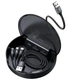 Зарядная станция в авто Baseus Car Sharing Charging Station (Type-C+Dual USB with Cable, 3A). Black - изображение 1