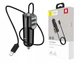 Автомобильное зарядное устройство BASEUS Energy Station with Apple cable 1m |2USB, 5.5A|. Black - изображение 7