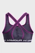 Жіночий сірий топ спортивний UA Crossback Mid Bra Under Armour XS 1361034-558 - зображення 4