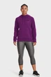 Женское фиолетовое худи Armour Fleece LC Hoodie-PPL Under Armour MD 1373055-514 - изображение 2