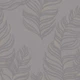 Шпалери BN International Finesse 219730 листочки сірі 0,53 х 10,05 м - зображення 1