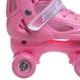 Роликовые коньки раздвижные Zelart Bamwei 905 размер 31-34 Pink-White - изображение 7