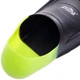 Ласты тренировочные с закрытой пяткой Cima Fit 6090-03 размер M (36-38) Black-Yellow - изображение 6