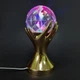 Светодиодный диско шар с подставкой рука для дома ZEPMA LED Fullcolor Rotating Lamp Золотой (XXX168) Б/У - изображение 1