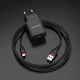 Мережевий зарядний пристрій з кабелем BOROFONE BA20A Sharp single port charger set(Lightning) 10.5W Black (6931474702128) - изображение 5