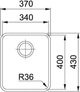 Кухонна мийка Franke Aton ANX 110-34 нержавіюча сталь 122.0204.647 - зображення 2