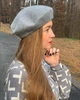 Итальянское трикотажное платье Lara L/XL серое - изображение 4