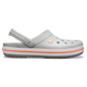 Сабо Crocs Crocband 39 р 25-25.5 см Светло серые 11016-0FL-M7/W9 Light Grey Bright Coral - изображение 3