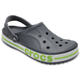Сабо Crocs Bayaband Clog 36 р 22.5-23 см Серые с зеленым 205089-0A3-M4/W6 Charcoal - изображение 2